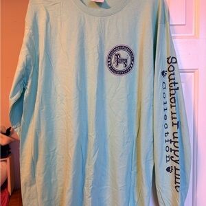 Long Sleeve Tee - Light Blue